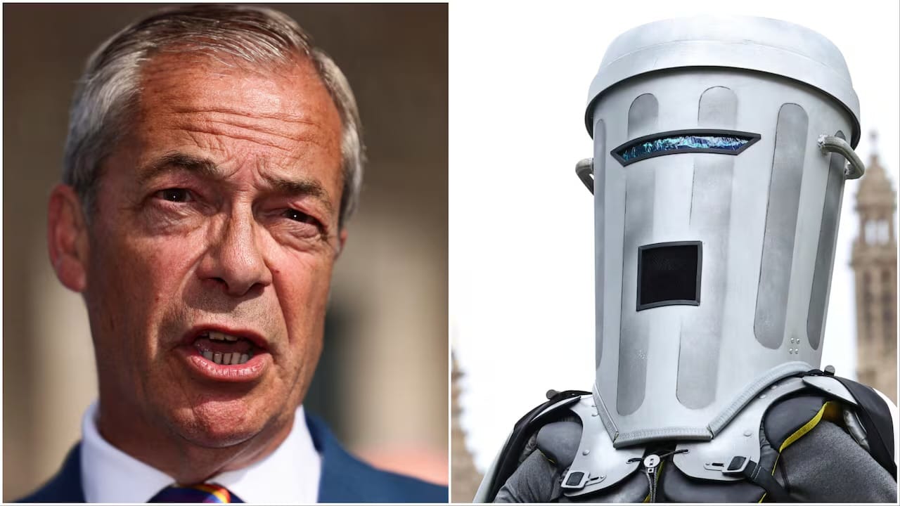Count Binface vs. Nigel Farage: Kdo je tady vlastně větší mimozemšťan a proč Britové milují politické bizarnosti?